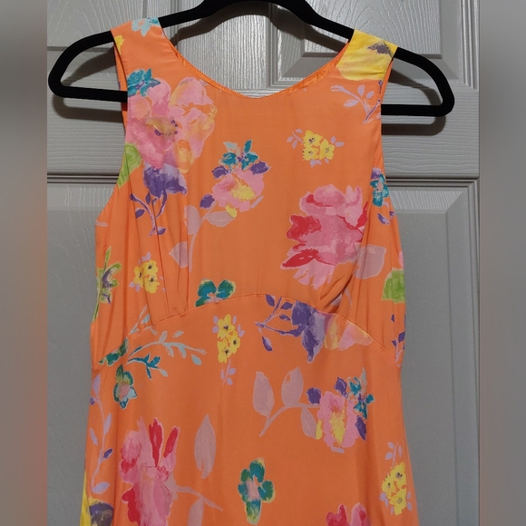 Vintage 90s Be Smart Floral Maxi Dress Size Small - Picture 2 of 4